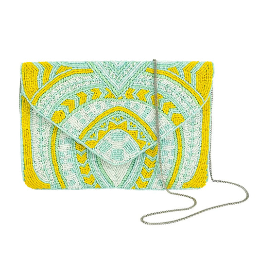 Capris Beaded Clutch