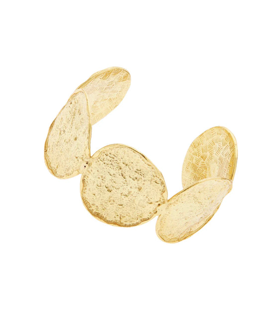 Kenya Gold Coins Cuff